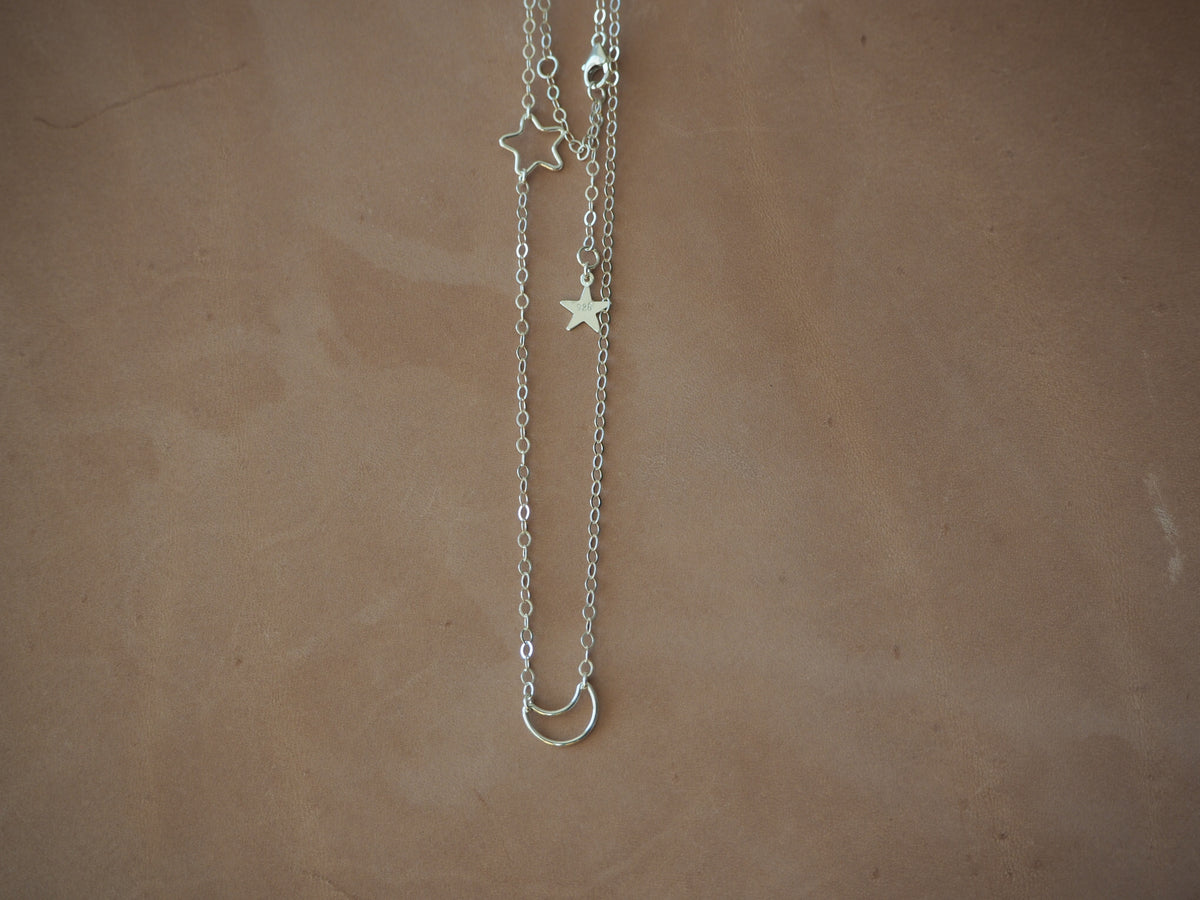 a moon and her stars