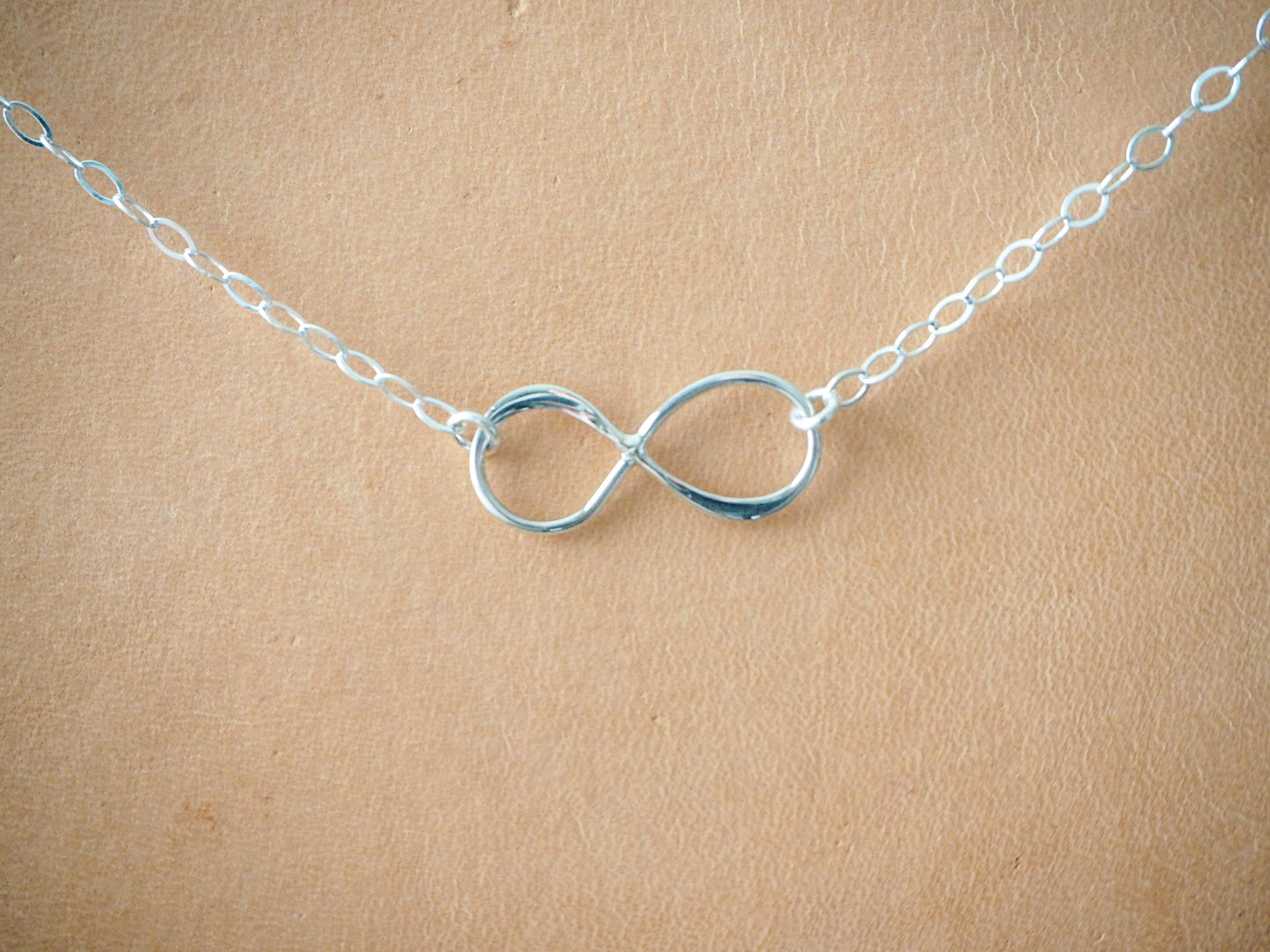 Infinity Necklace - Sterling Silver