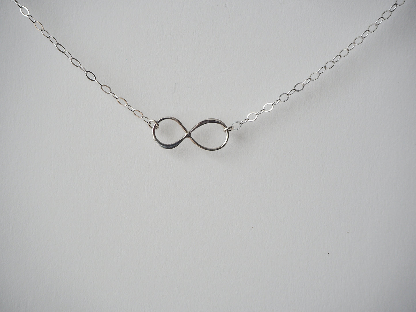 Infinity Necklace - Sterling Silver
