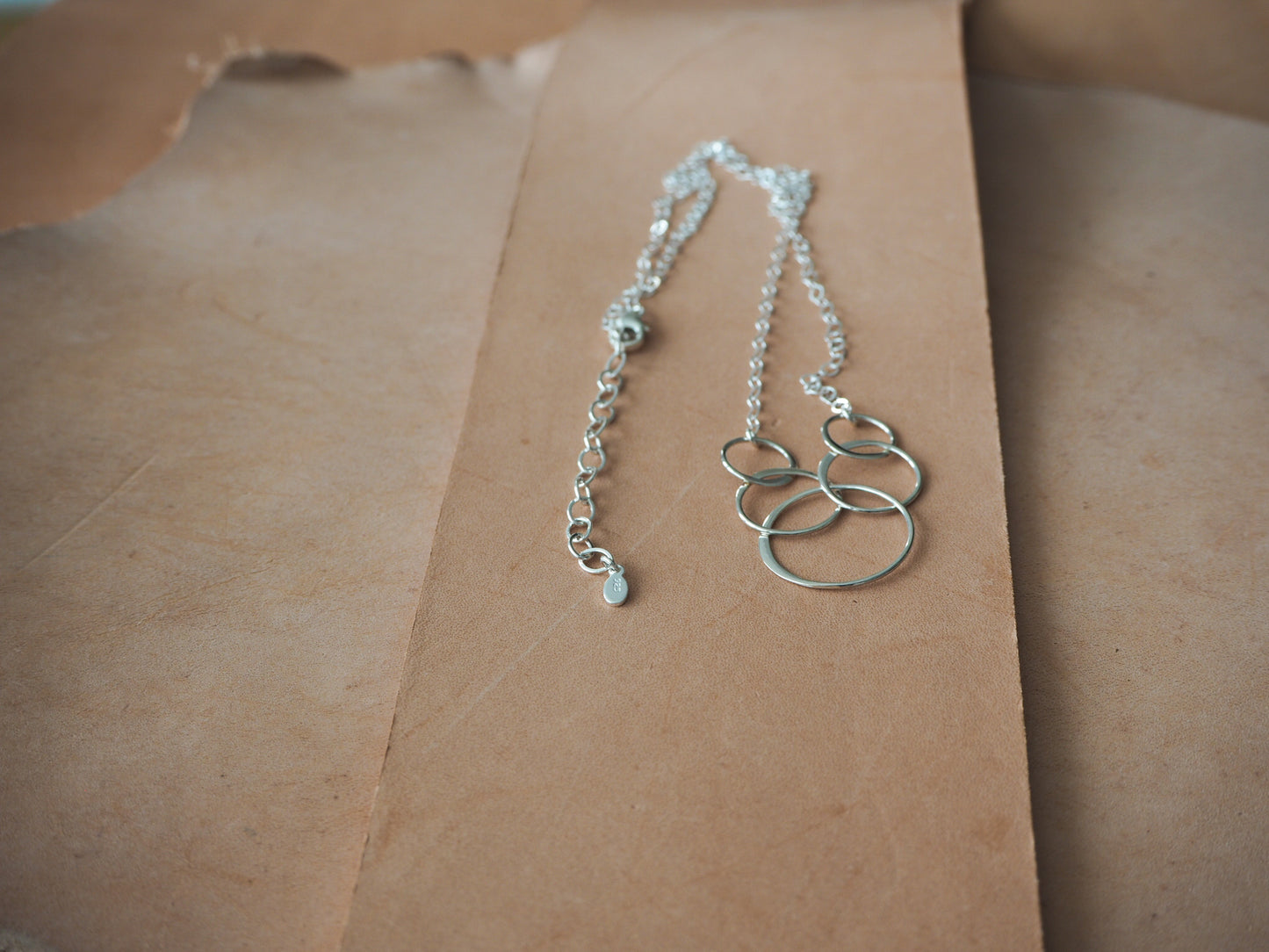 5 Circles - Sterling Silver